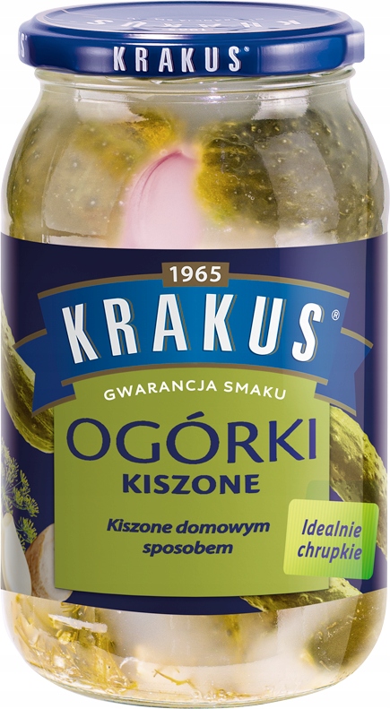 Levně Krakus Kysané okurky 860 g