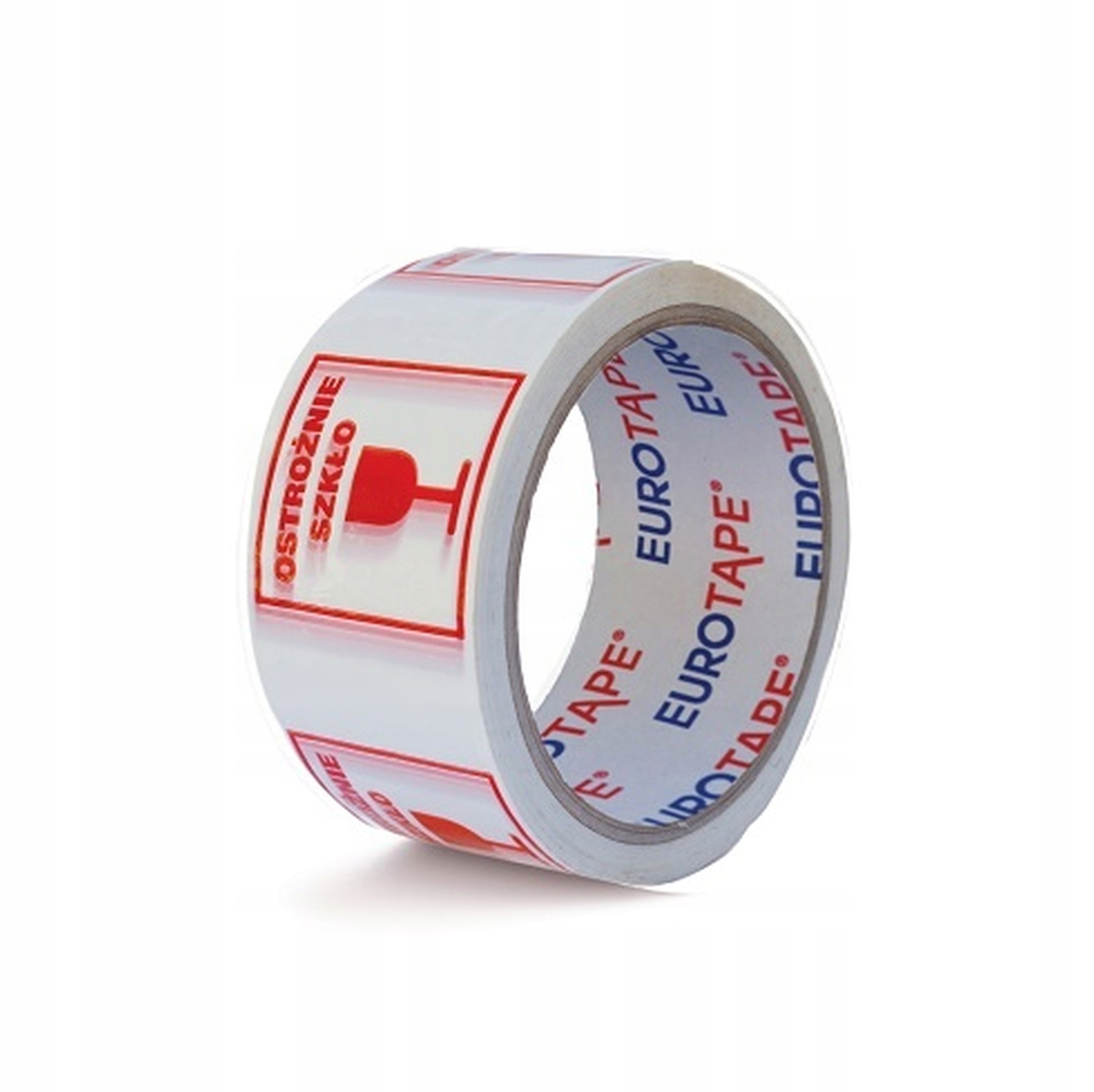 

Taśma Pakowa Klejąca Ostrożnie Szkło samoprzylepna