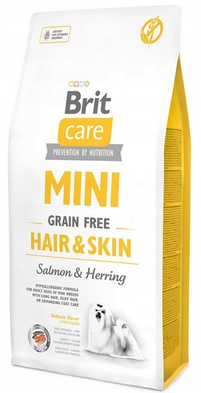 Levně Brit Care Grain Free Mini Hair & Skin 7 kg