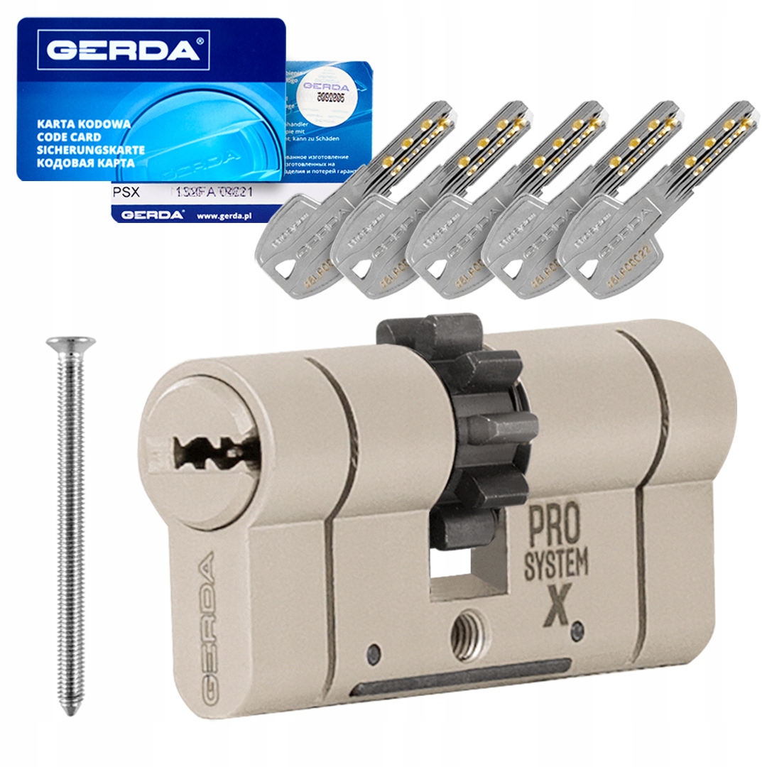 Ozubená vložka 30/45 Pro systém nikel Gerda Psx Atest C trieda 6.2