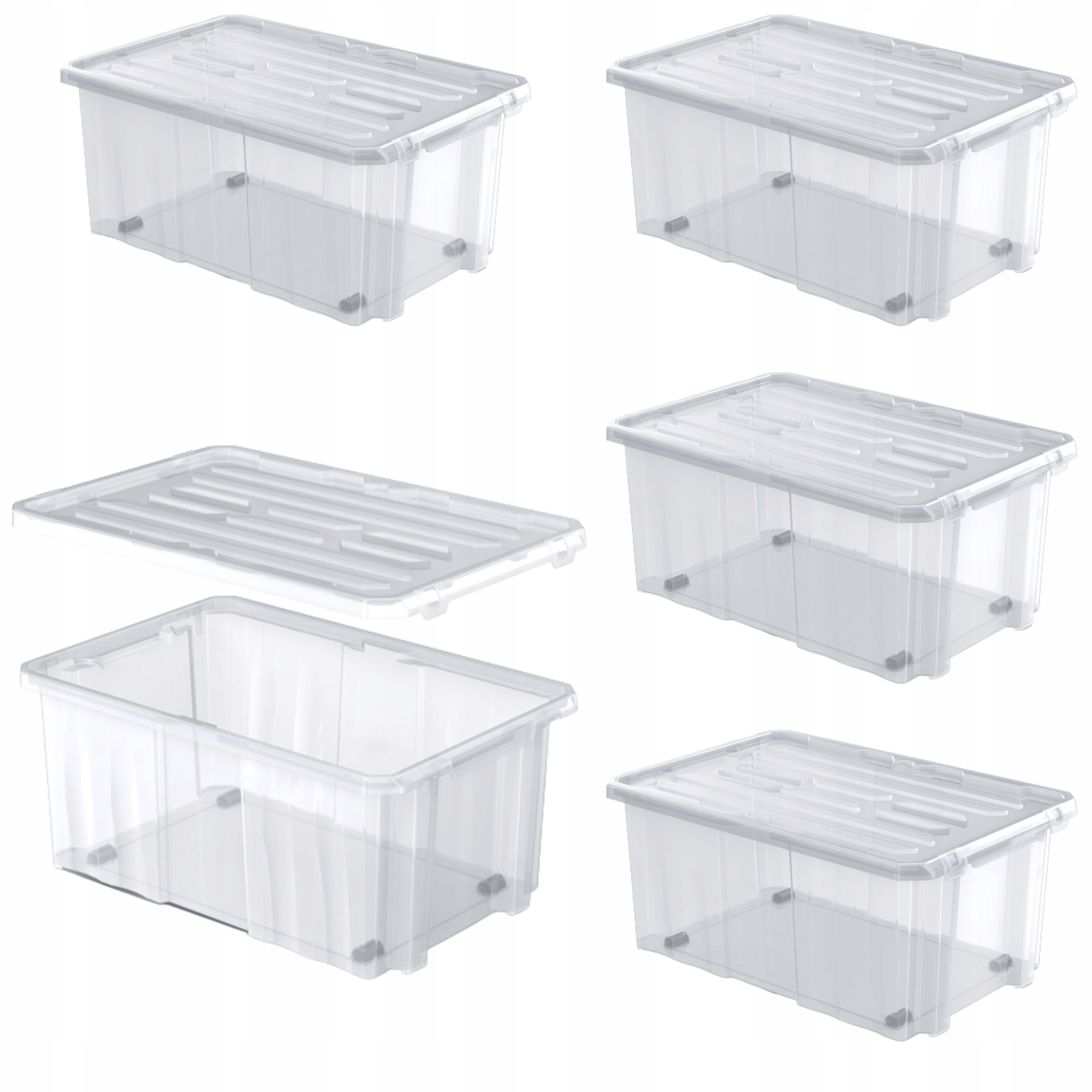 

5x Pojemnik NCC24 z pokrywką Pudełko na narzędzia