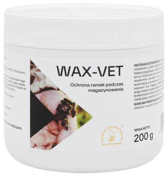 Wax-vet 200g ochranný prostředek na rámky proti motýlkům, náhrada B401