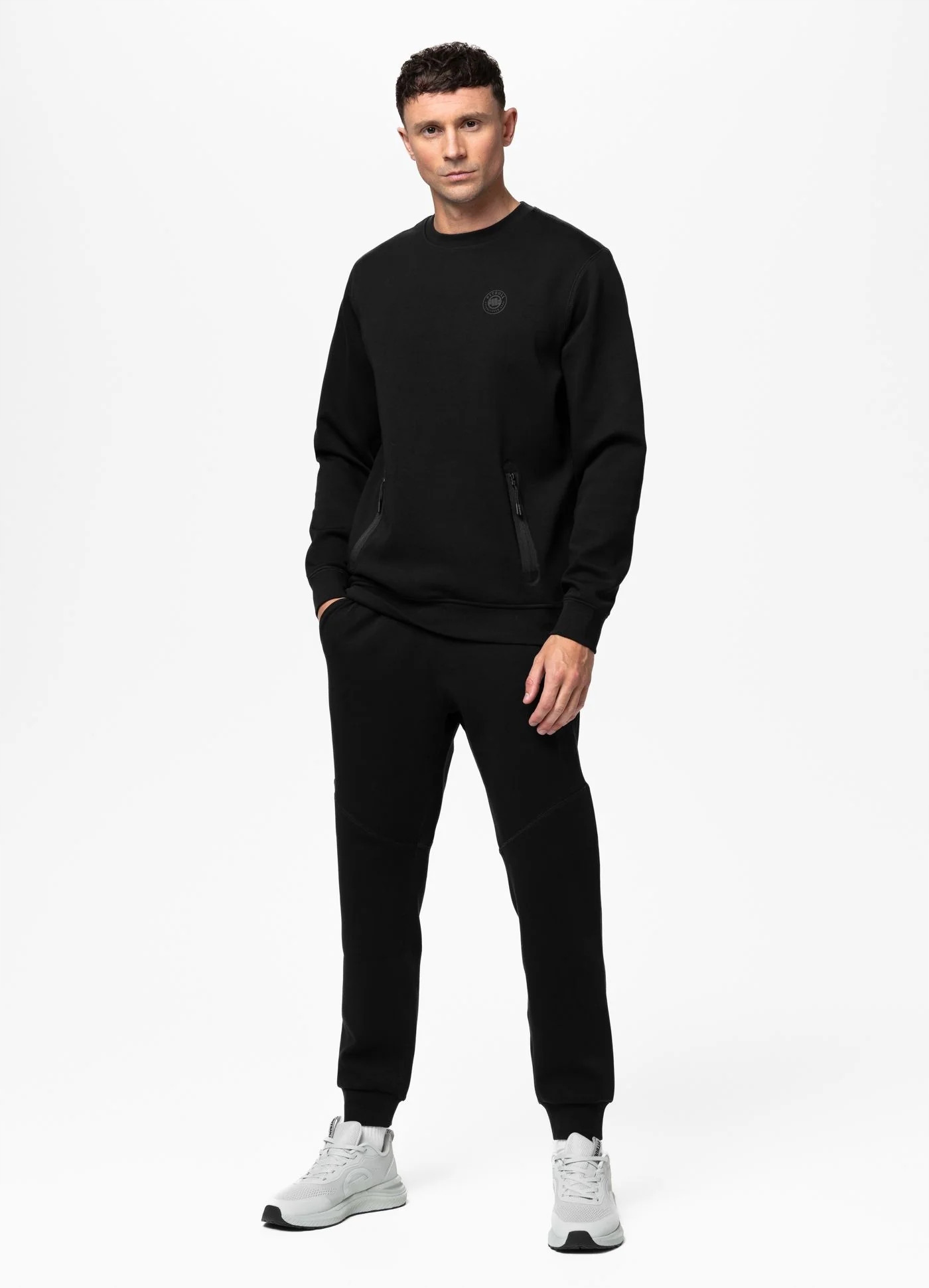 Pánská Mikina Crewneck Pit Bull West Coast Dogwood, bavlněná, sportovní, 3XL