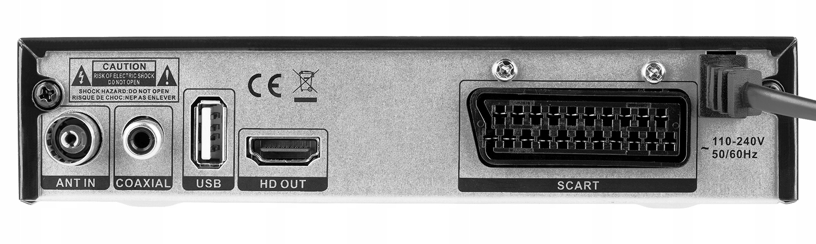 Cabletech URZ0336B Dekoder/Tuner DVB-T2 HEVC H.265 Kod producenta URZ0336B