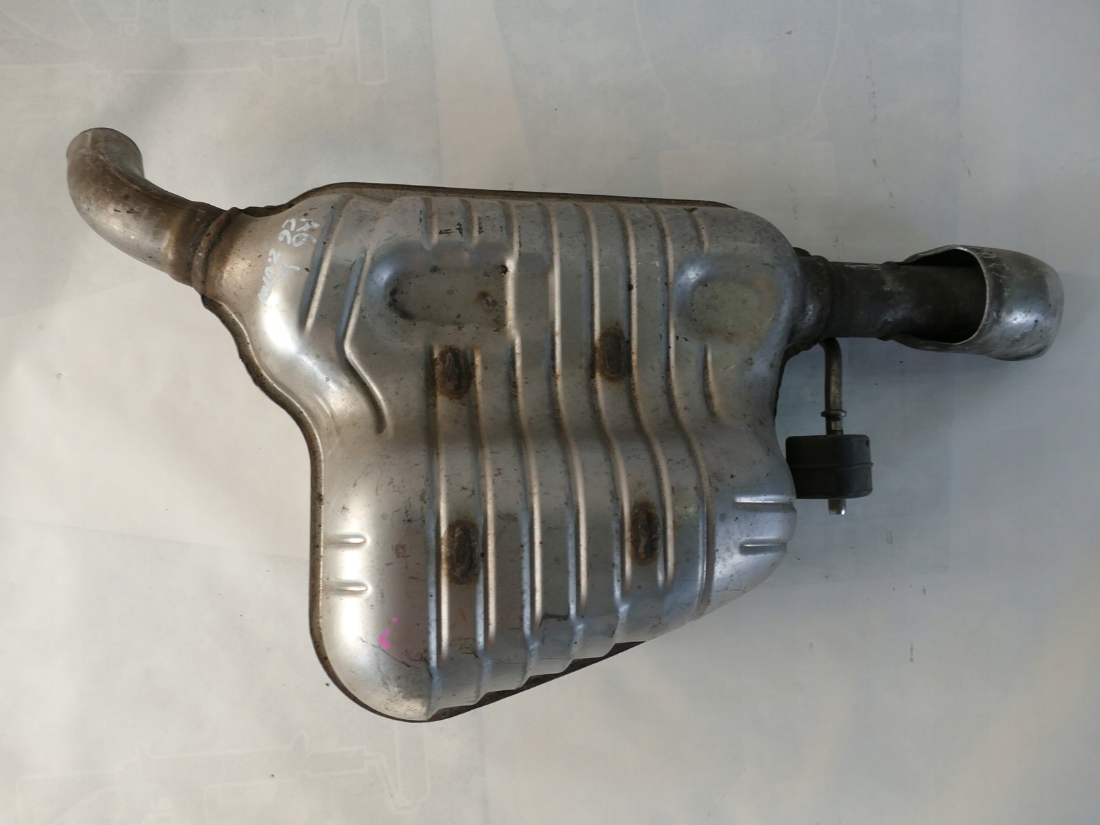 AUDI A8 D3 3.0 TDI TLUMIK KONCOWY exhaust pipe left