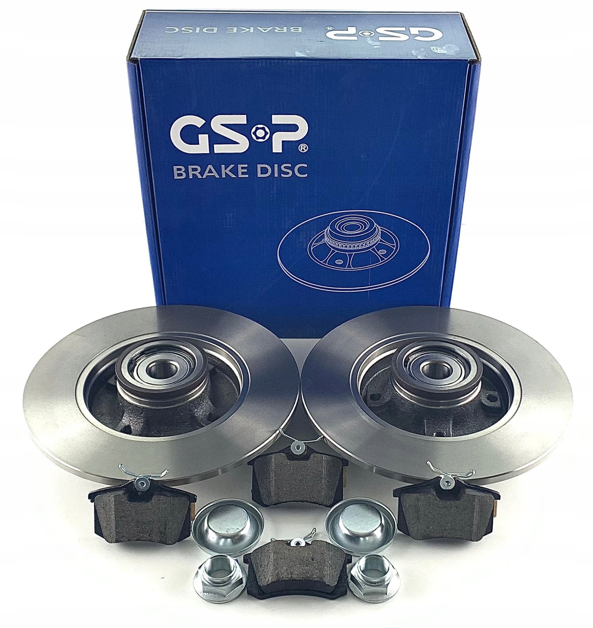 TARCZE Z LOZYSKAMI KLOCKI PEUGEOT 307 CITROEN C4