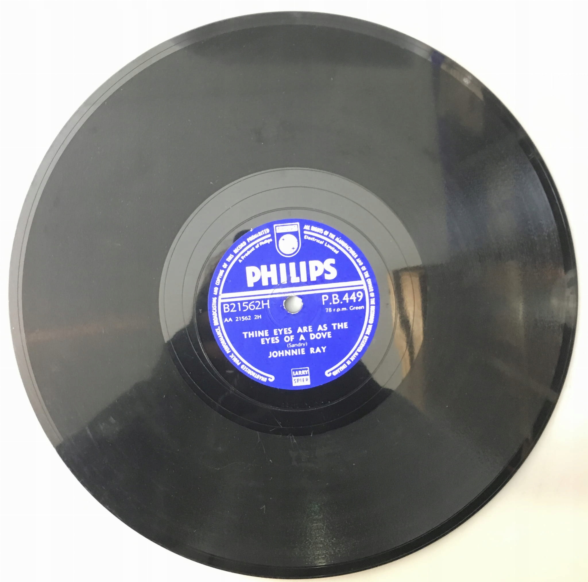 Johnnie Ray Flip, Flop and Fly PB449 Philips
