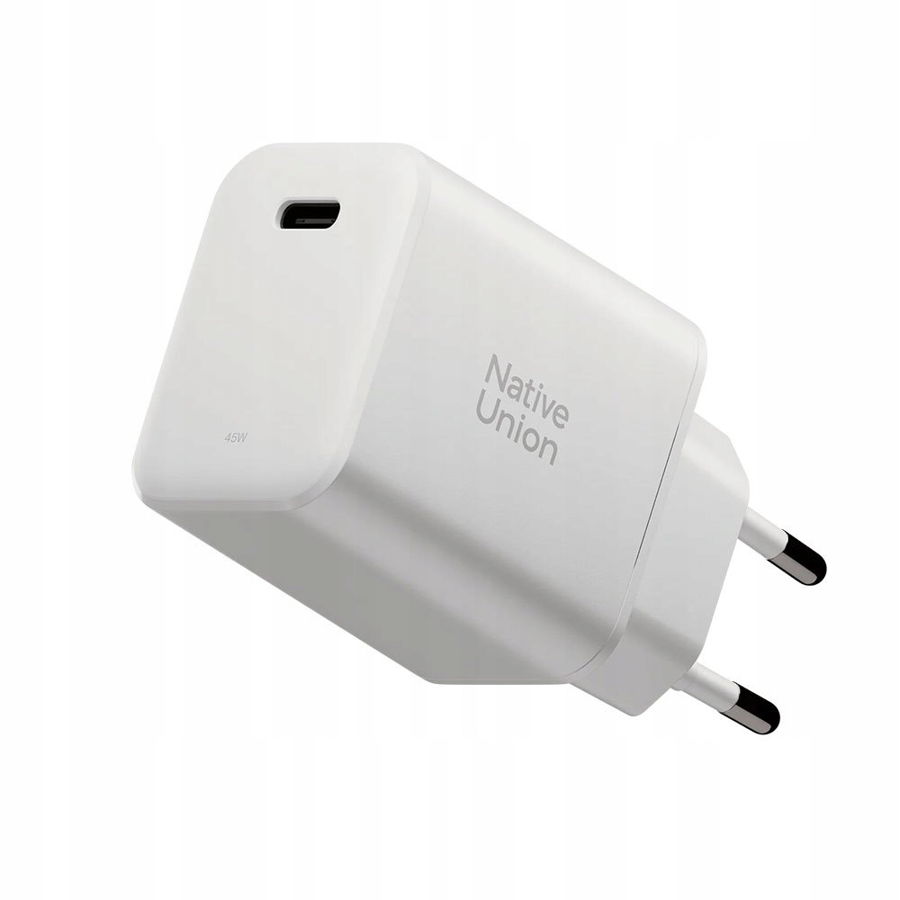 Native Union Fast GaN Usb-c Pd 45W Wall Charger – White FAST-PD45-WHT-EU