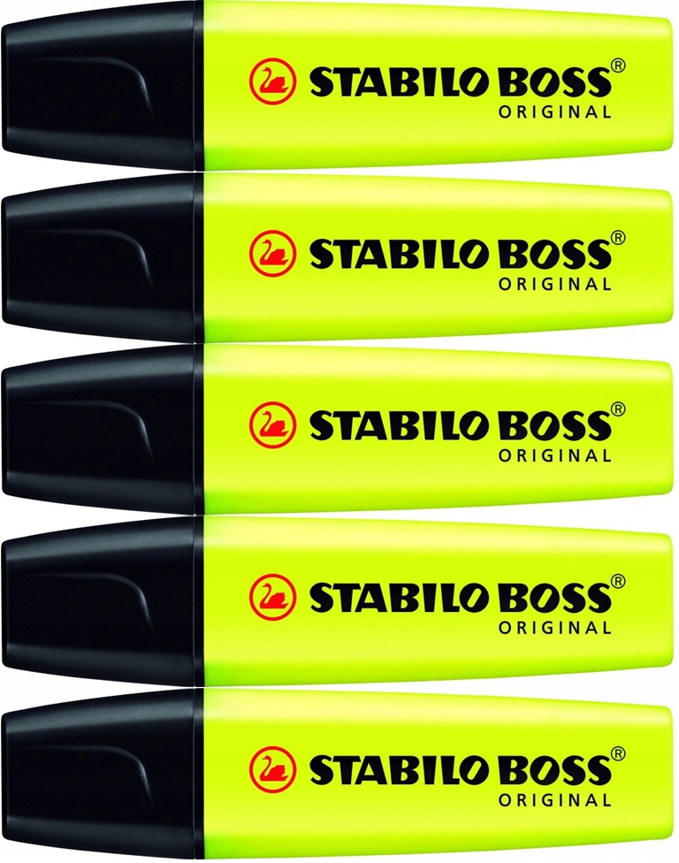 

Zakreślacz Fluorescencyjny Stabilo 2-5mm Żółty x5