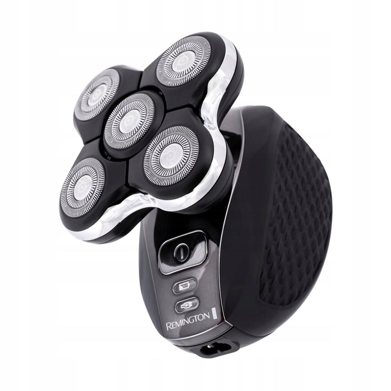 Rotačný holiaci strojček na hlavu Remington XR1500 čierny, bezdrôtový, vodotesný