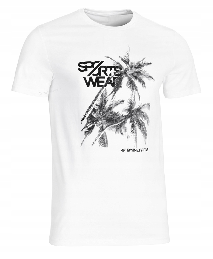 

4F Męska Koszulka T-shirt Bawełna / rozm XXXL 3XL
