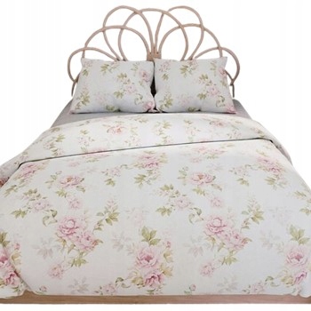 Posteľná Bielizeň 220x200 Satén 100 % Bavlna Valeria Jemné Kvety