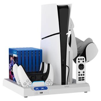 iPega P5S028 All-In-One nabíjecí stojánek s chlazením pro PS5/Slim/Pro