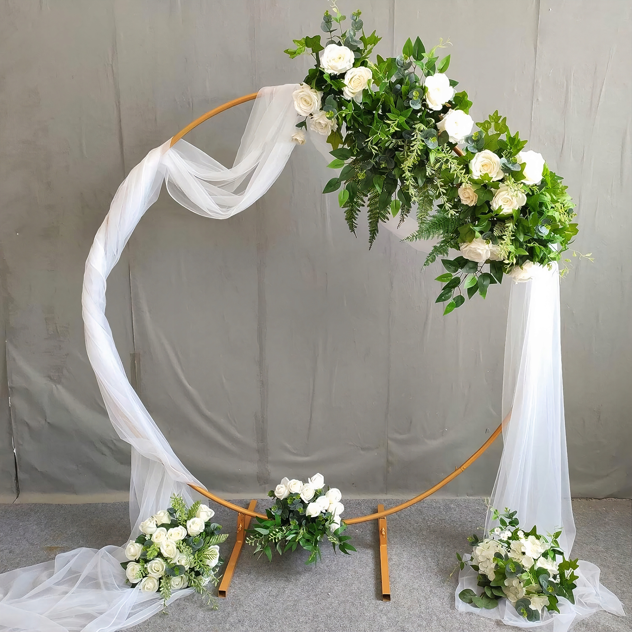 DUŻY stelaż KOŁO STOJAK na balony do GIRLANDY balonów dekoracja ślub TŁO Stan opakowania oryginalne