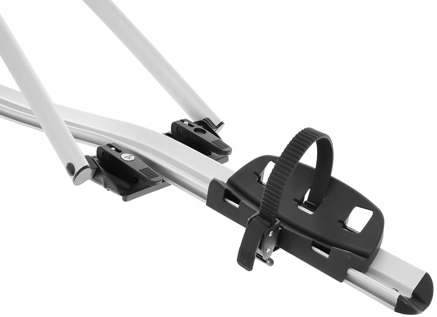 2x Uchwyt rowerowy na dach AGURI ACUDA III srebrny Model ACUDA III