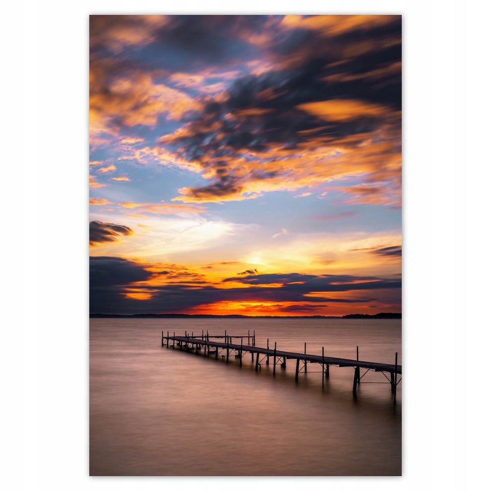 

Naklejki 125x185 Most Jezioro Zachód