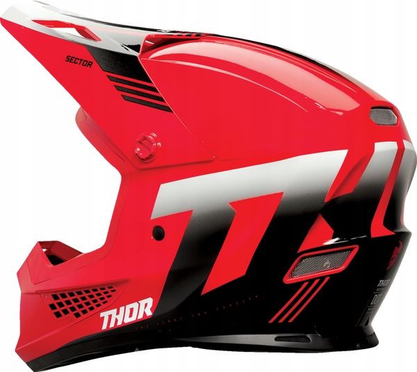 Kask Thor Sector 2 Carve red/white XL Rozmiar XL