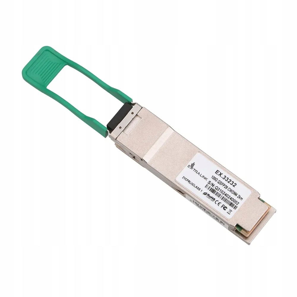 Extralink Modul QSFP28 100 Gb/s, 2 km, single-mode, Duplex LC