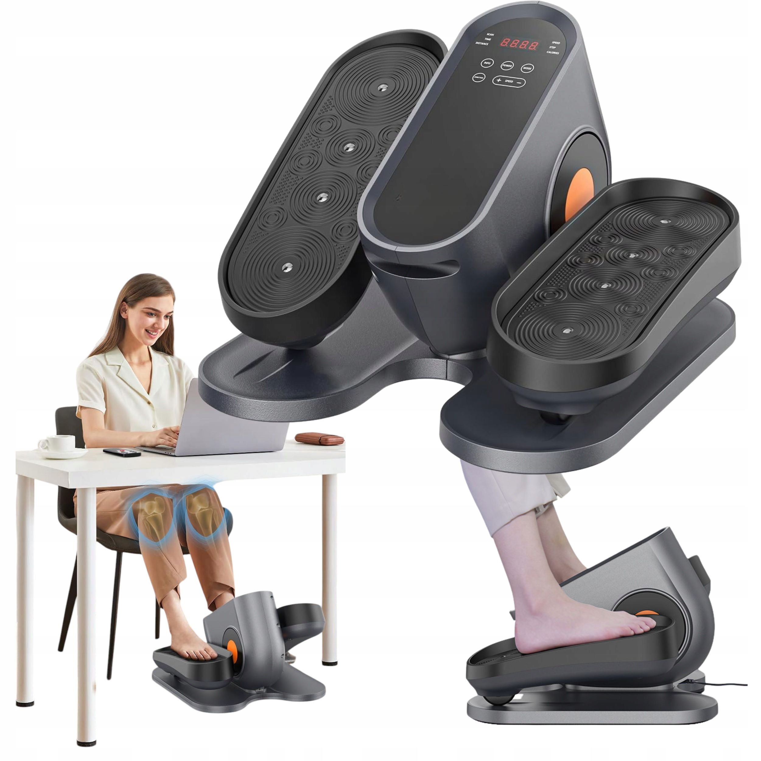 Elektrický trenažér, eliptické kolo pro trénink rychlosti doma, programy