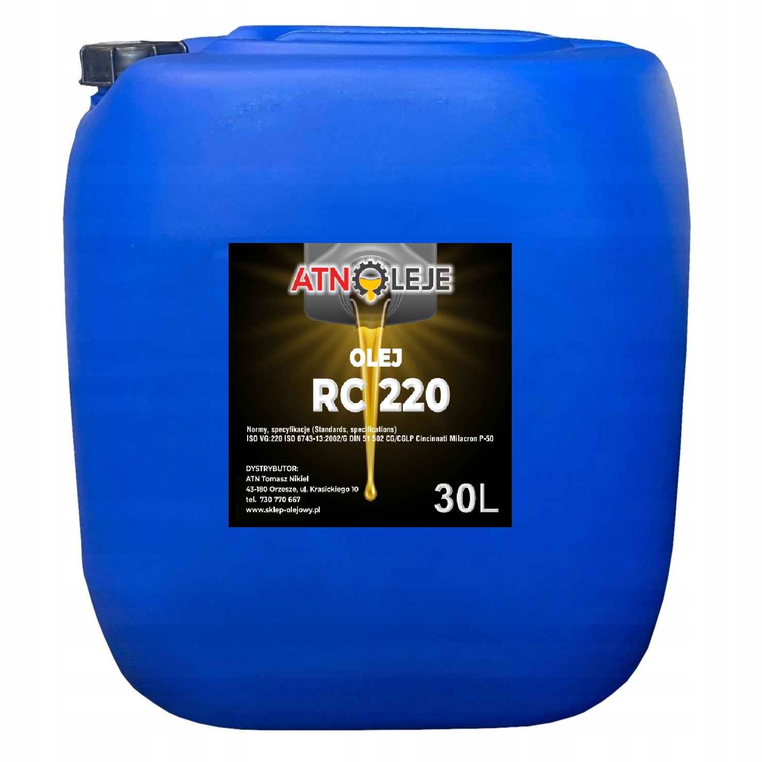 OLEJ DO PROWADNIC RC 220 30L