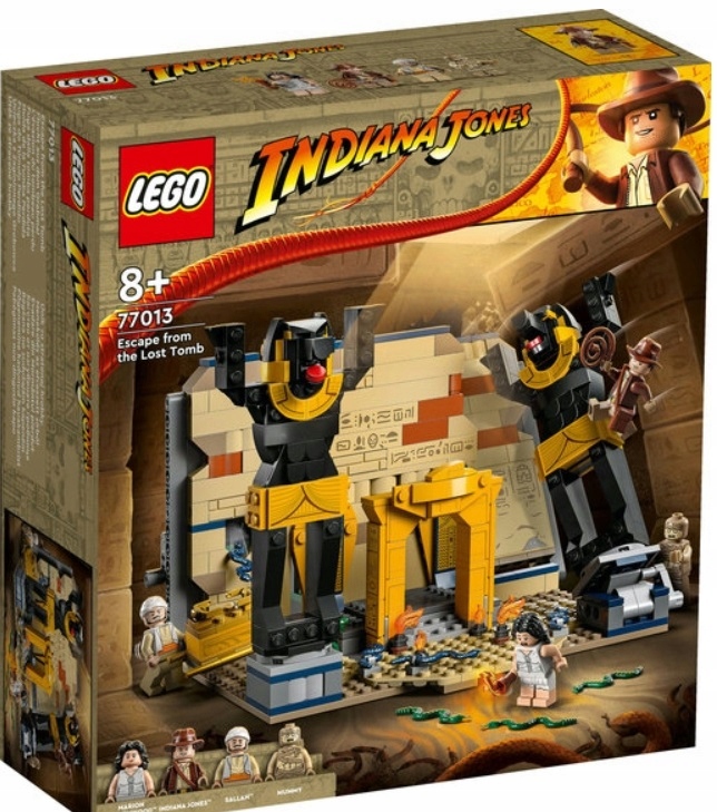 KLOCKI LEGO INDIANA JONES 77013 UCIECZKA Z ZAGINIONEGO GROBOWCA
