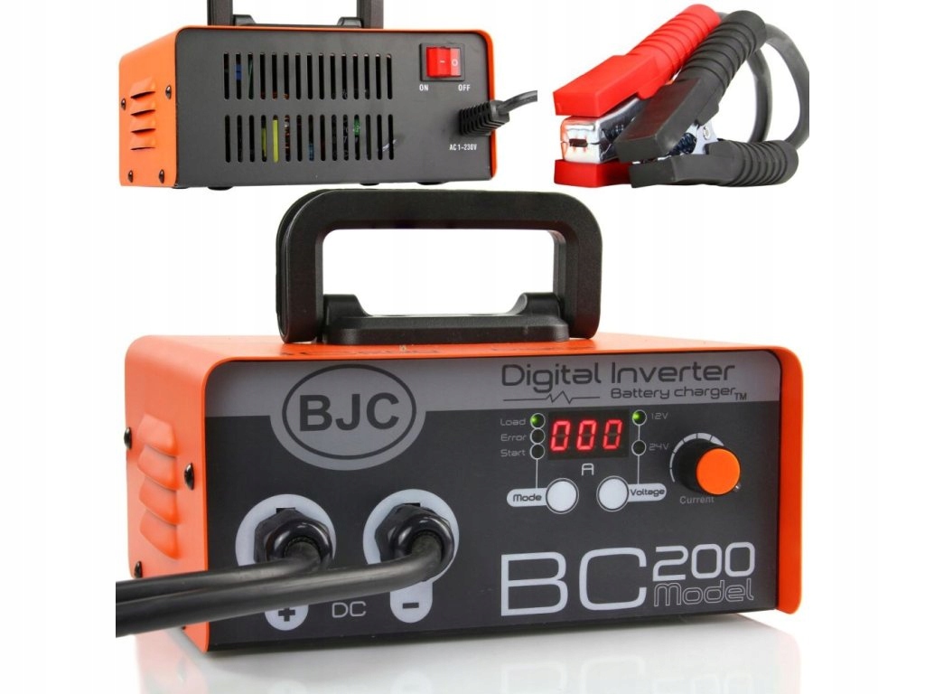 Digitálna invertorová nabíjačka batérií 12/24V BC-200 M82496