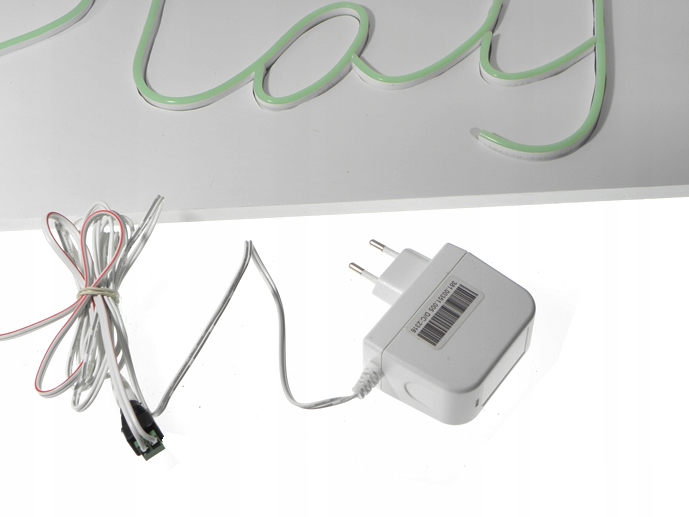 PLAYZ NEON LED NAPIS PLAY REKLAMA ŚWIDNIK Liczba sztuk 1 szt.