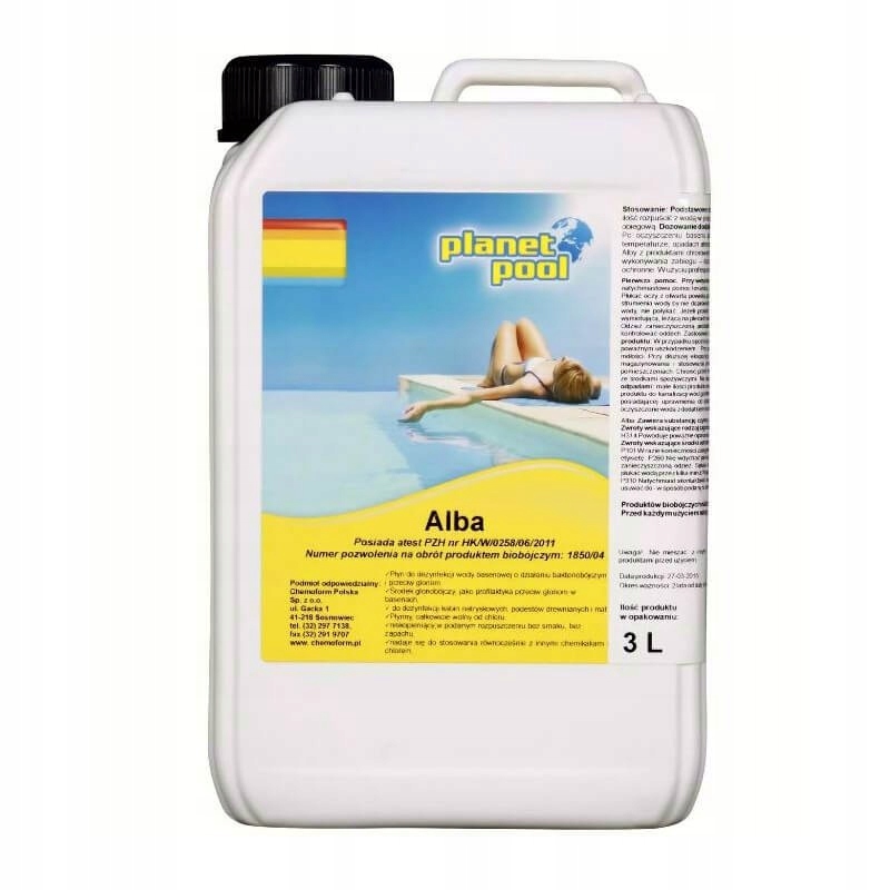 

Chemoform Alba AntyGlon Koncentrat Usuwa Glony 3L