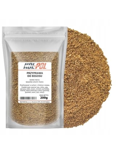 5X Kořenící BIGOSU200g Aromatická směs bylin na zelí masa Kol-Pol