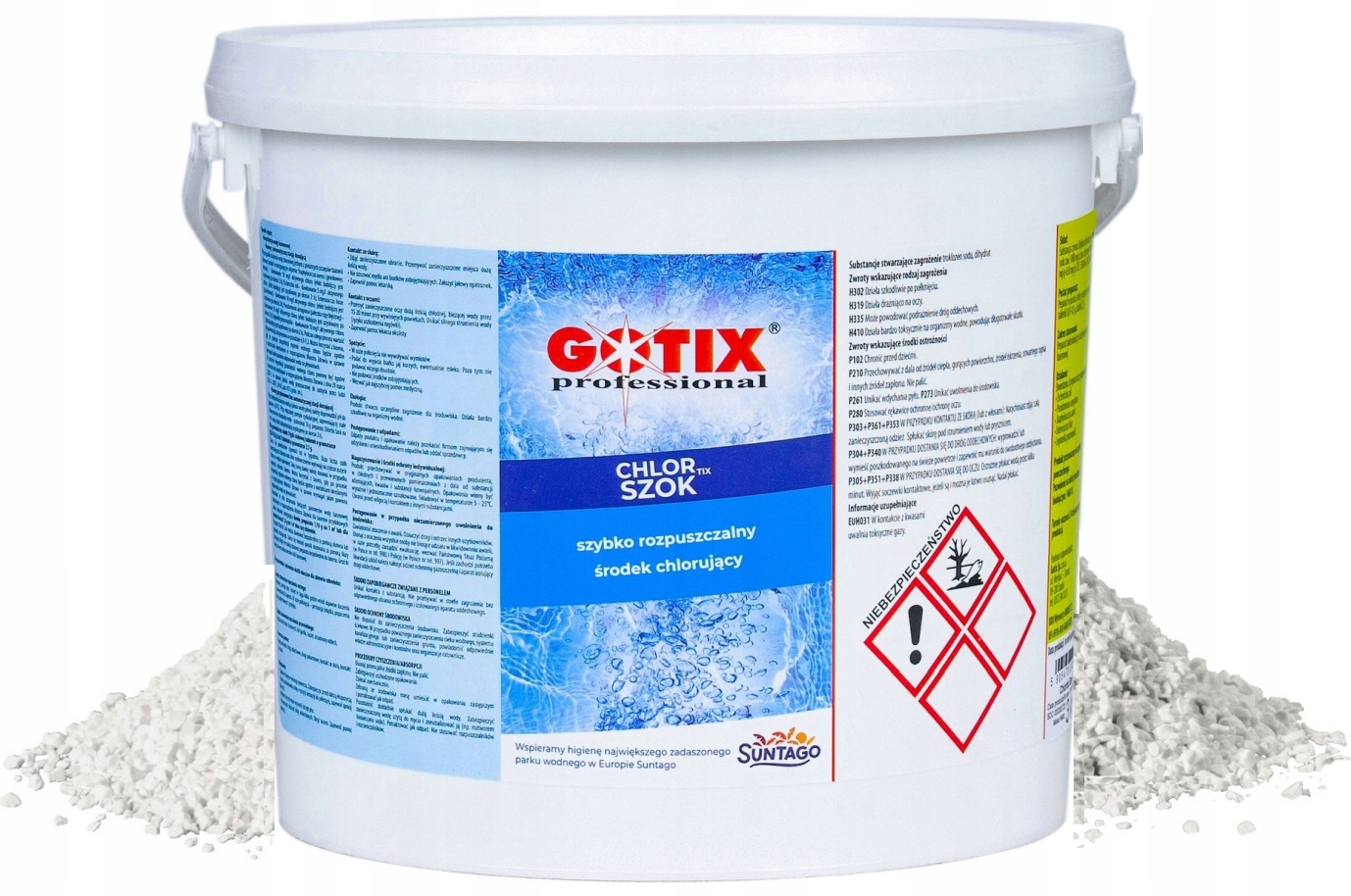 

Chemia Mocny Granulat Chlor Szok Basenu Basen 5kg
