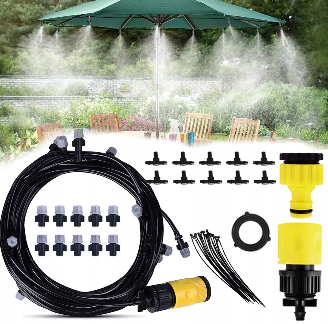 KURTYNA WODNA MGIEŁKA 10m KLIMA OGRODOWA DO TUNELU