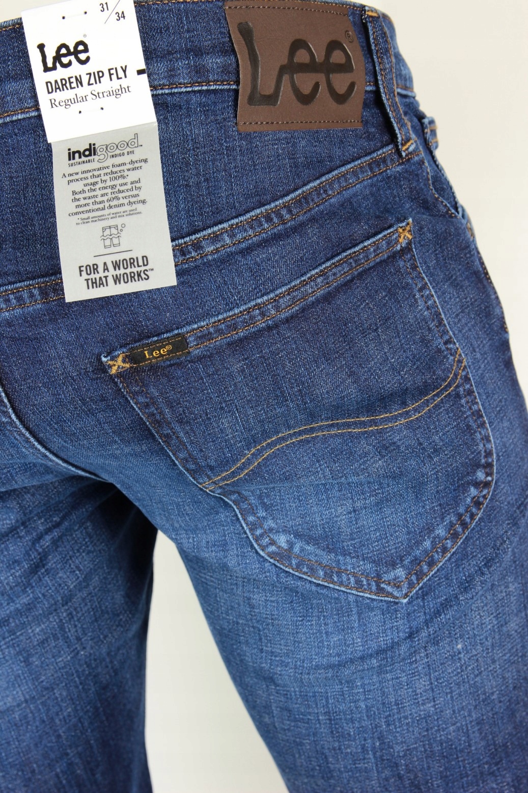LEE DAREN JEANSY PROSTE REG. STRAIGHT_ W30 L34 Nazwa koloru producenta L707KNDD - POD. WRANGLER SPENCER, GREENSBORO