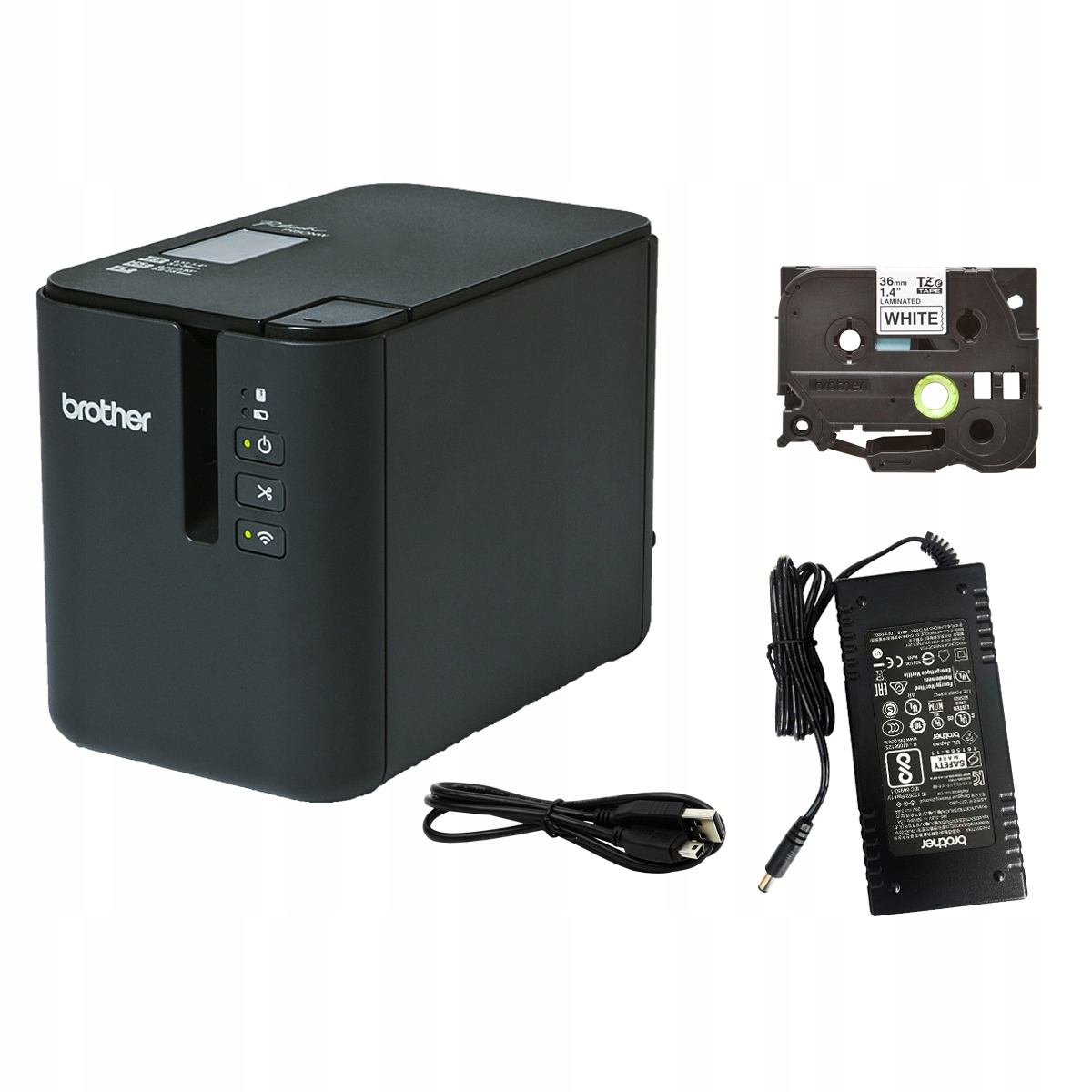 Tlačiareň Brother P-touch PT-P900Wc Pc: Usb, WiFi páska