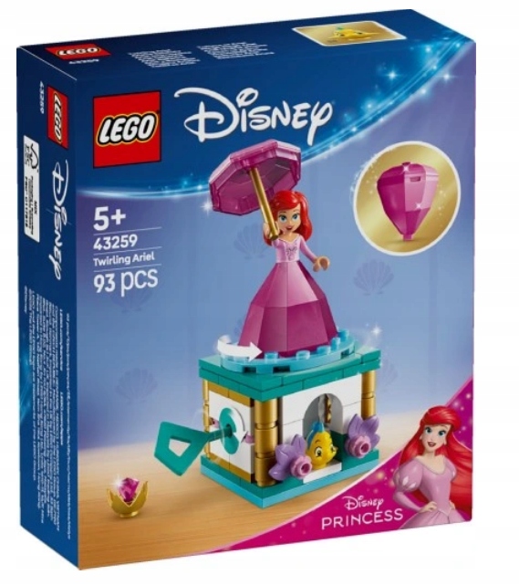 Lego 43259 Disney Rotující Arielka