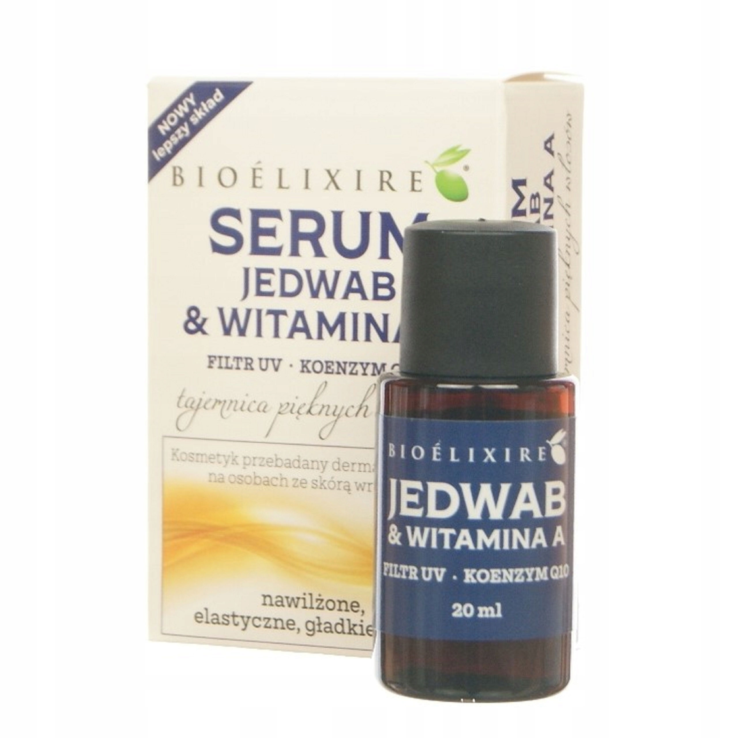 

Bioelixire Jedwab i Vit A olejek do włosów 20ml