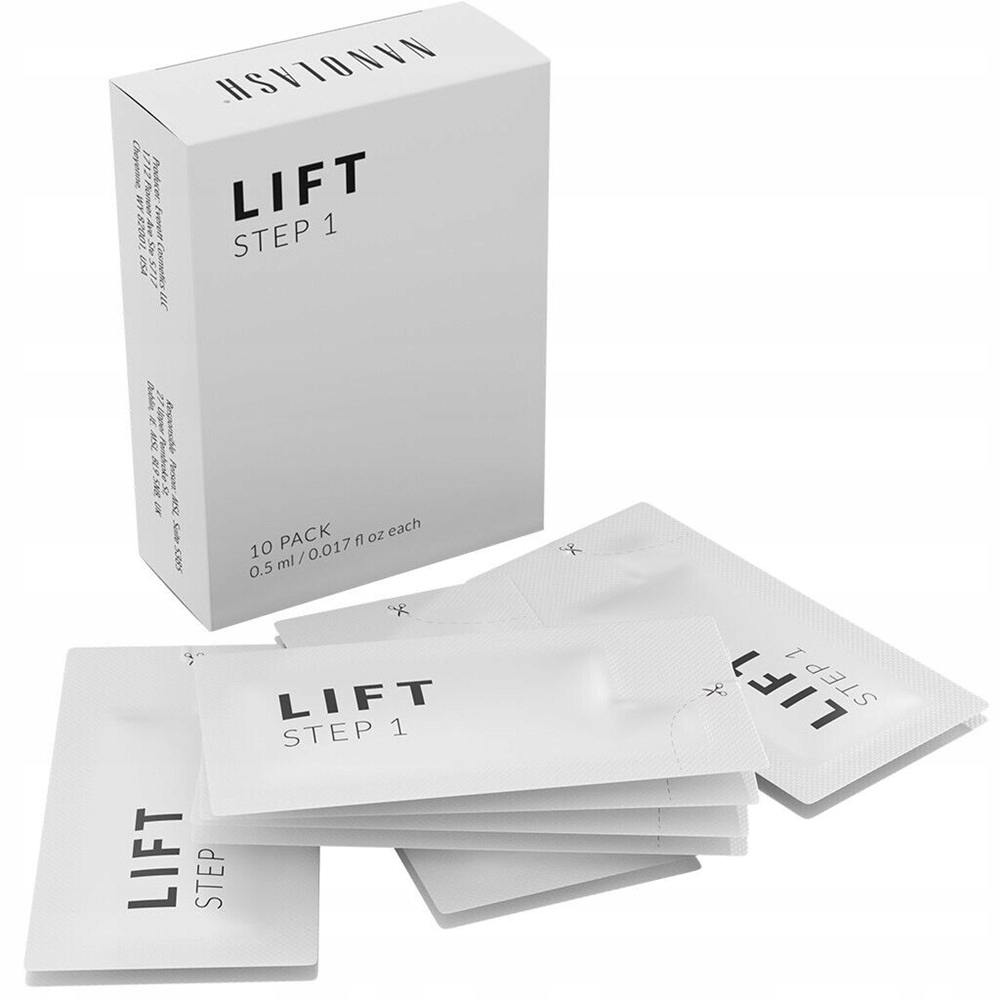 Nanolash Aktivátor Pro Lifting A Laminaci Řas 1 10 Sáčků