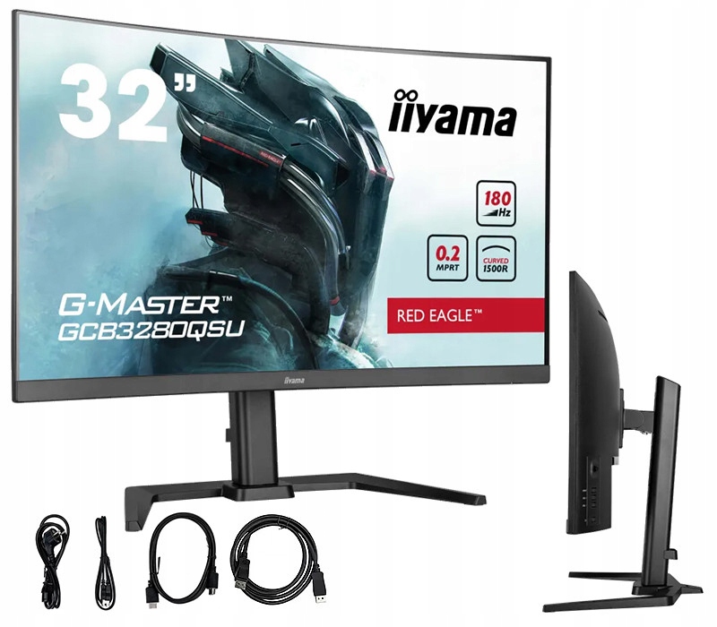 Monitor iiyama G-Master GCB3280QSU-B2 Red Eagle 32 zakřivený Va Led