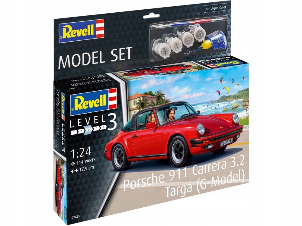 1/24 Auto Porsche 911 Carrera 3.2 Revell 67689