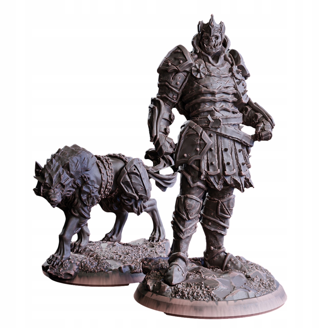 Shadow General + Armored Dire Wolf Generał i Wilk