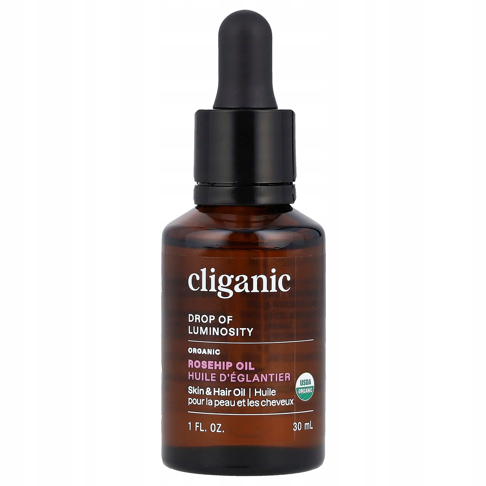 Cliganic, Organický šípkový olej, 30 ml