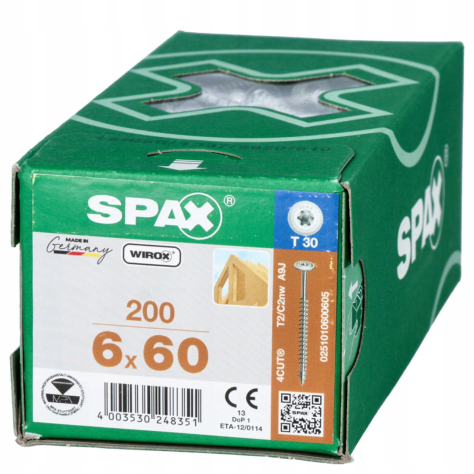 

Wkręty konstrukcyjne Spax 6x60 ciesielskie 10szt