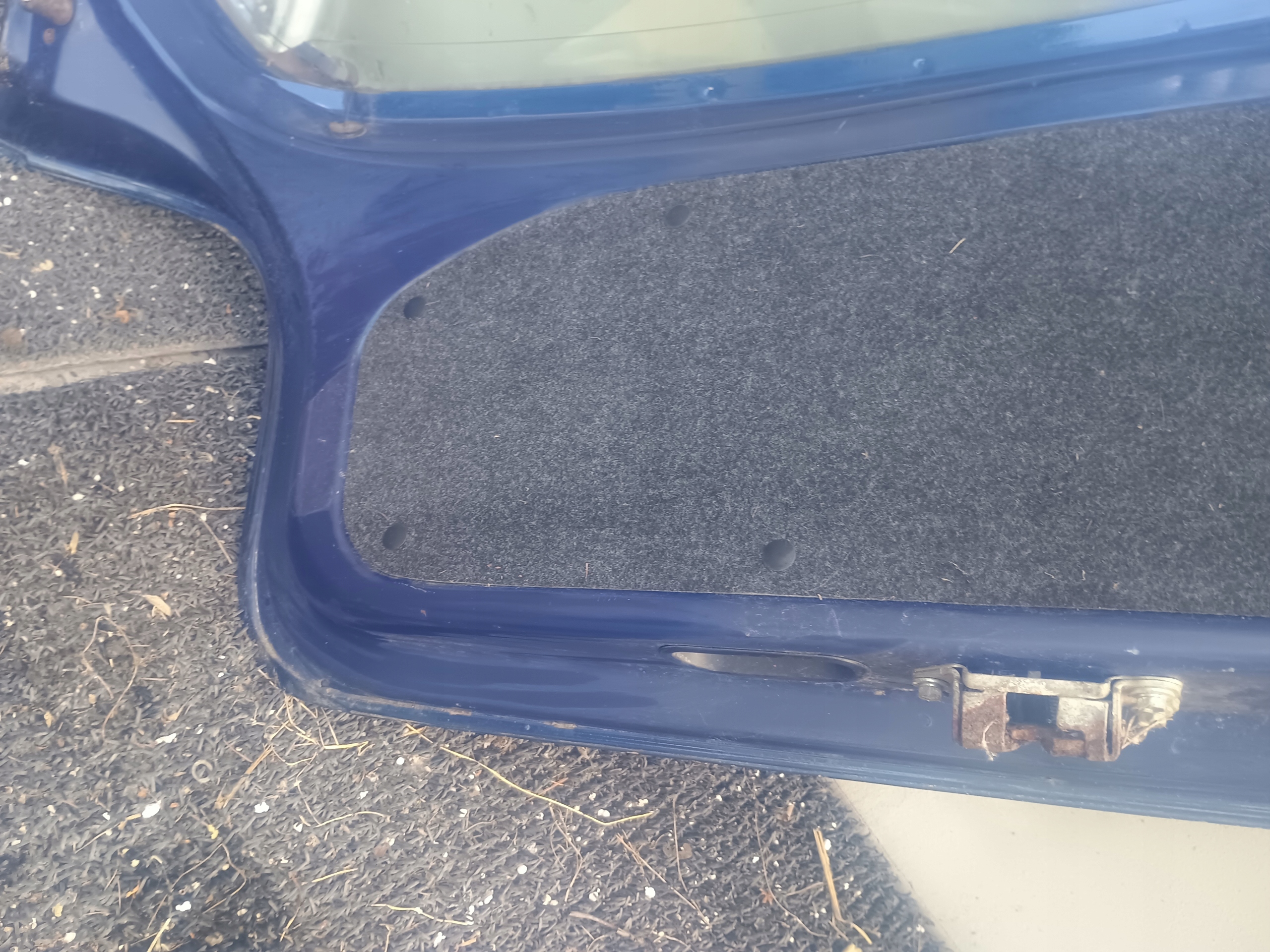 trunk door boot TOYOTA YARIS and