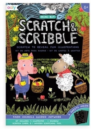 

Farma mini zdrapywanka Scratch & Scribble Ooly