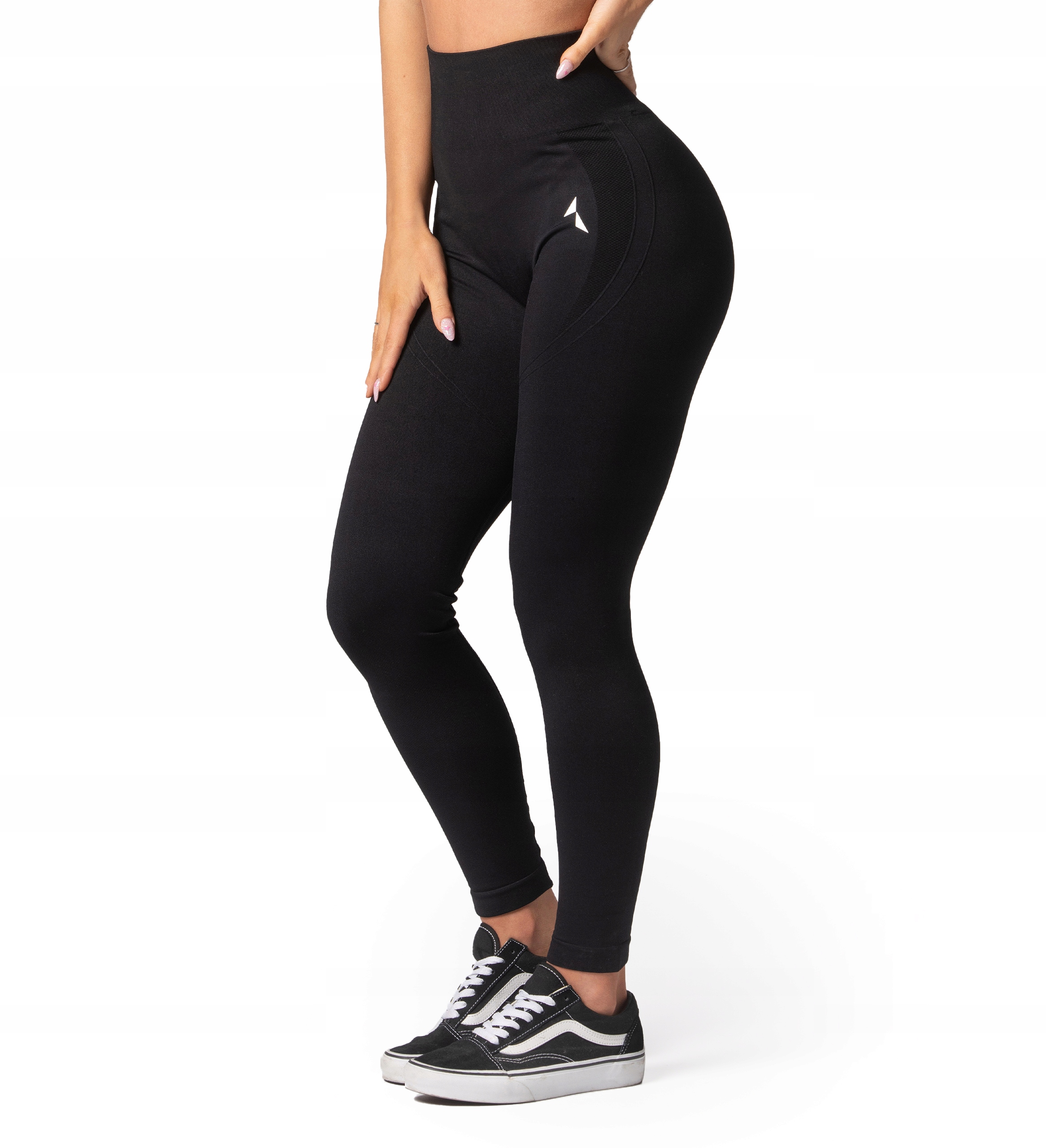 

Legginsy czarne sportowe damskie fitness M