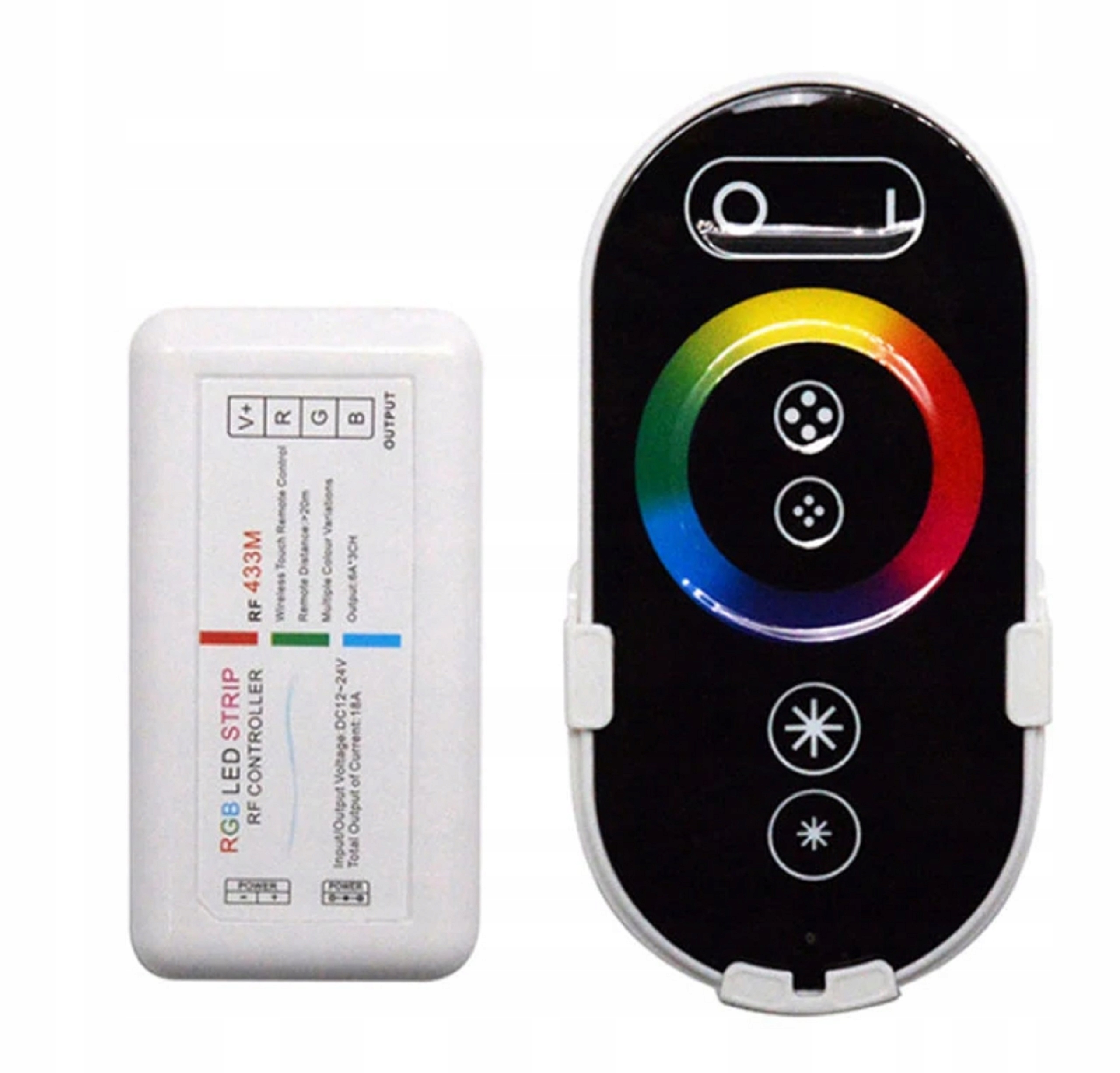 

Sterownik kontroler taśm Led Rgb Radiowy Dotykowy