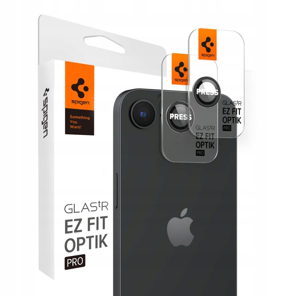 Krytka Fotoaparátu Spigen Optik Pro Glas.tr Ez Fit Camera Protector 2-PACK Ipho