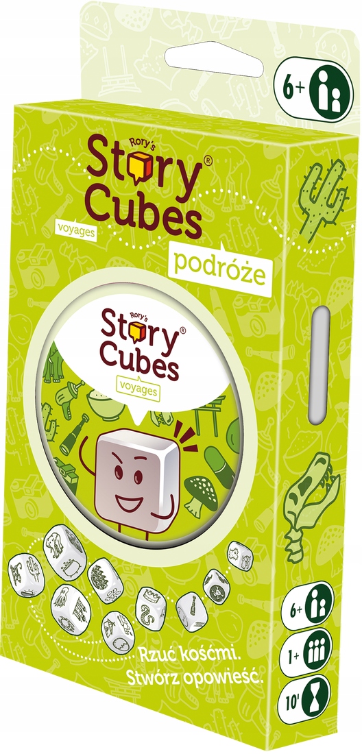 

Story Cubes Podróże Gra kościana rodzinna Rebel