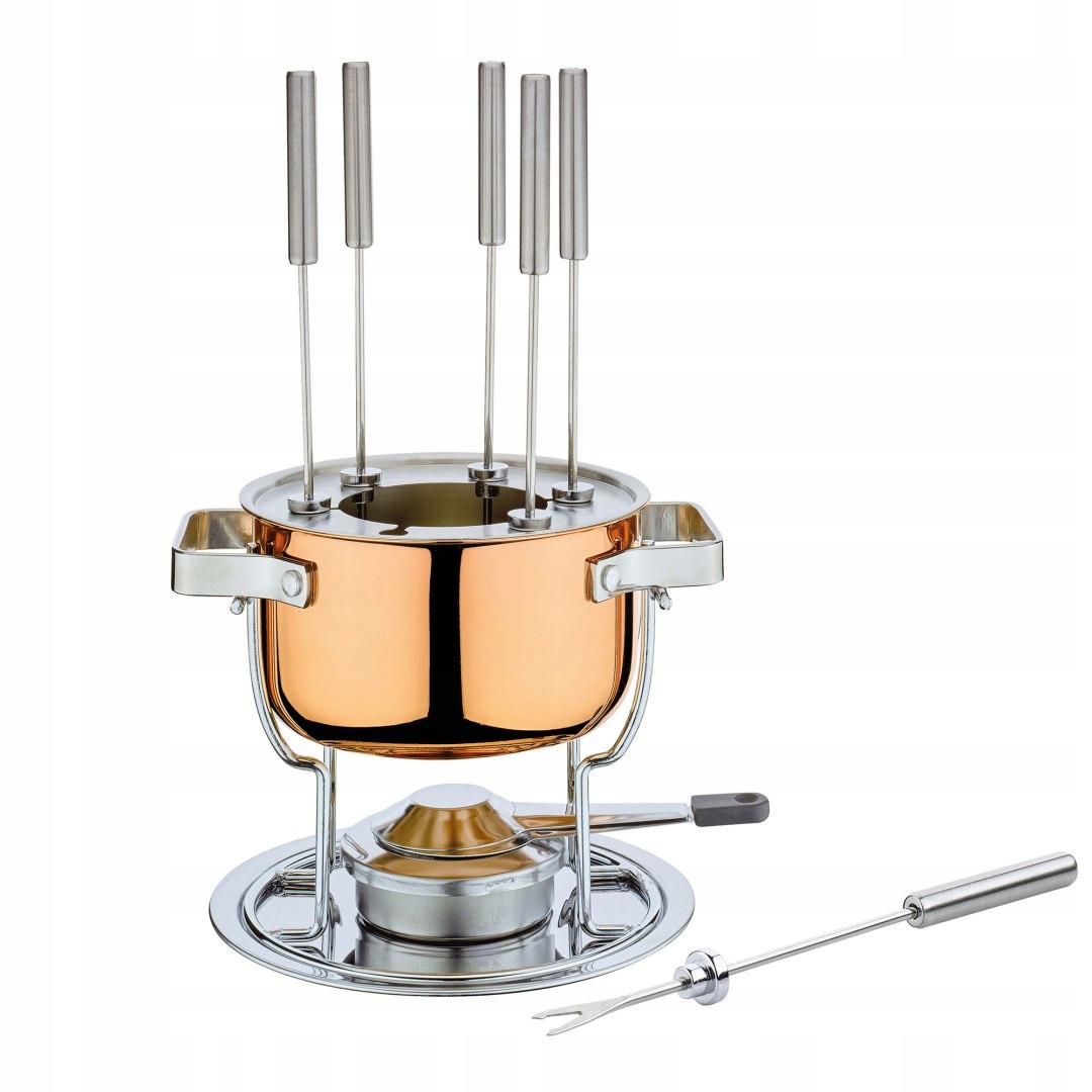 Zestaw do fondue dla 6 osób Spring 1,5 L warstwa miedzi