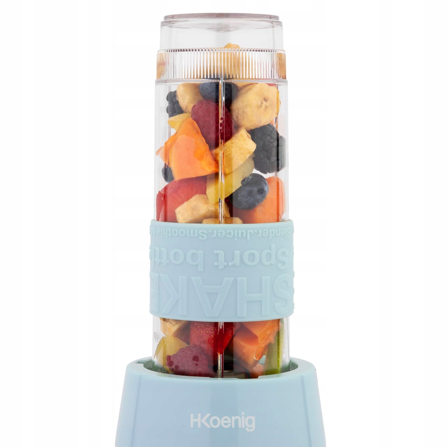 HKOENIG Mini Blender Kompaktowy Niebieski 570mL 300W Bez BPA Smoothie — miniatura 6