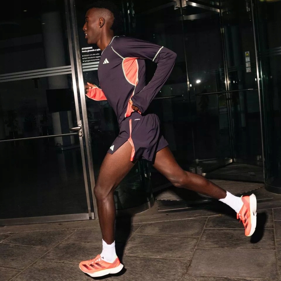 Adidas męska koszulka do biegania ADIZERO Ekiden LS r. S | IU0708 Płeć mężczyzna